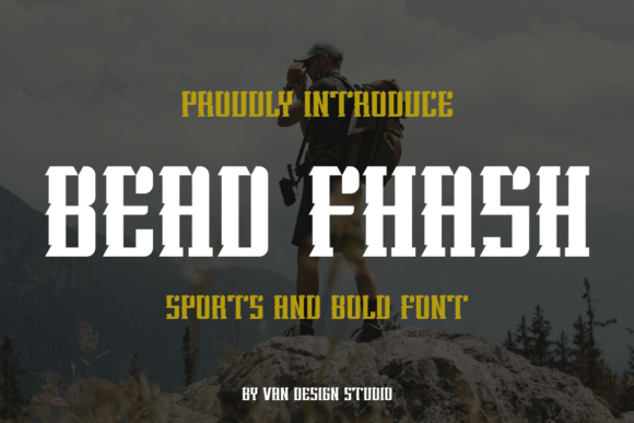Bead Fhash: A Magical Blackletter Font for Modern Designs