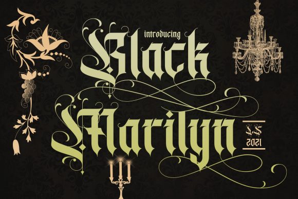 Black Marilyn: A Bold Typeface for Authentic Projects