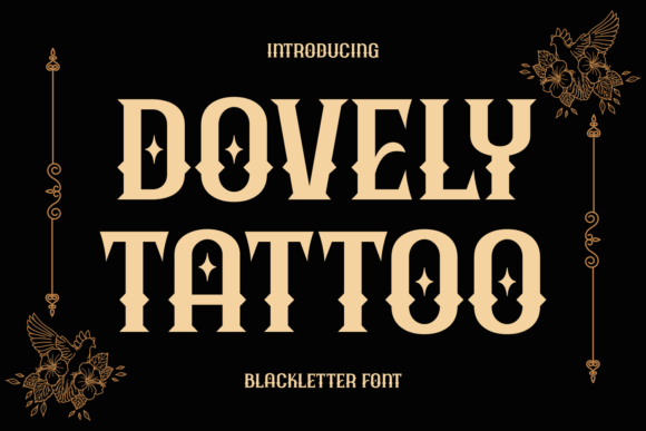 Dovely Tattoo: Edgy Elegance for Bold Designs