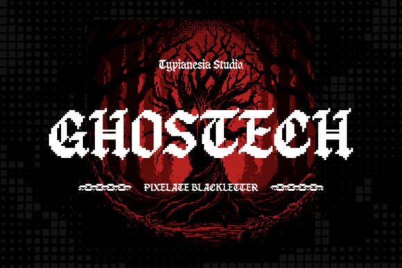 Ghostech: Where Gothic History Meets Digital Pixel Art