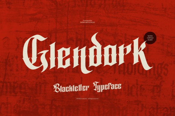 Glendork: Commanding Attention with a Modern Gothic Typeface
