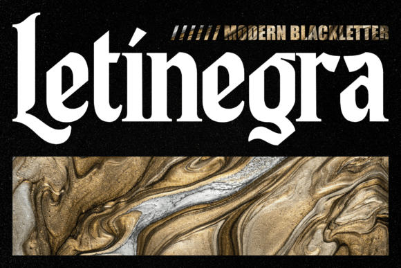 Letinegra: Where Old English Charm Meets Modern Design Punch