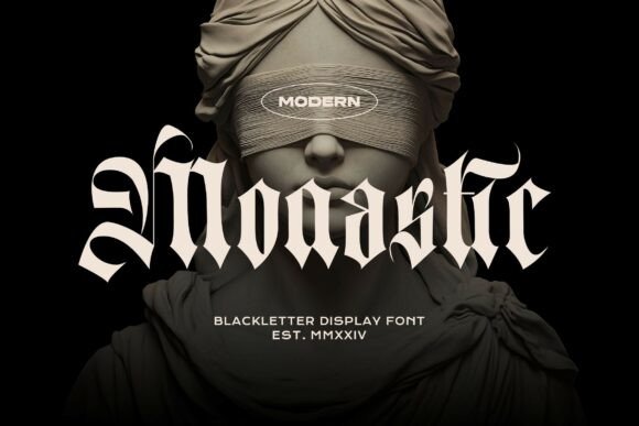 Monastic: The Gothic Typeface for Modern Edge