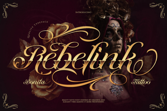 Rebelink: The Gothic Script Font for Bold Branding