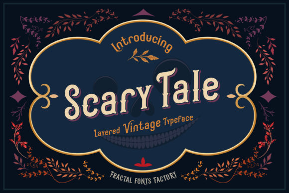 Scarytale: A Vintage Blackletter Font with Modern Edge