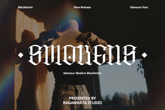 Smorens: A Bold Modern Blackletter for Unique Projects