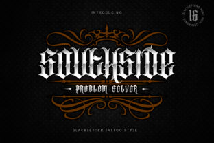 Southside: A Blackletter Font with a Modern Edge